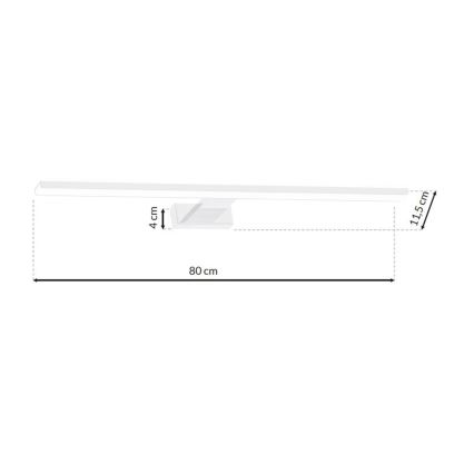 LED Badezimmer-Spiegelleuchte SHINE WHITE LED/15W/230V IP44