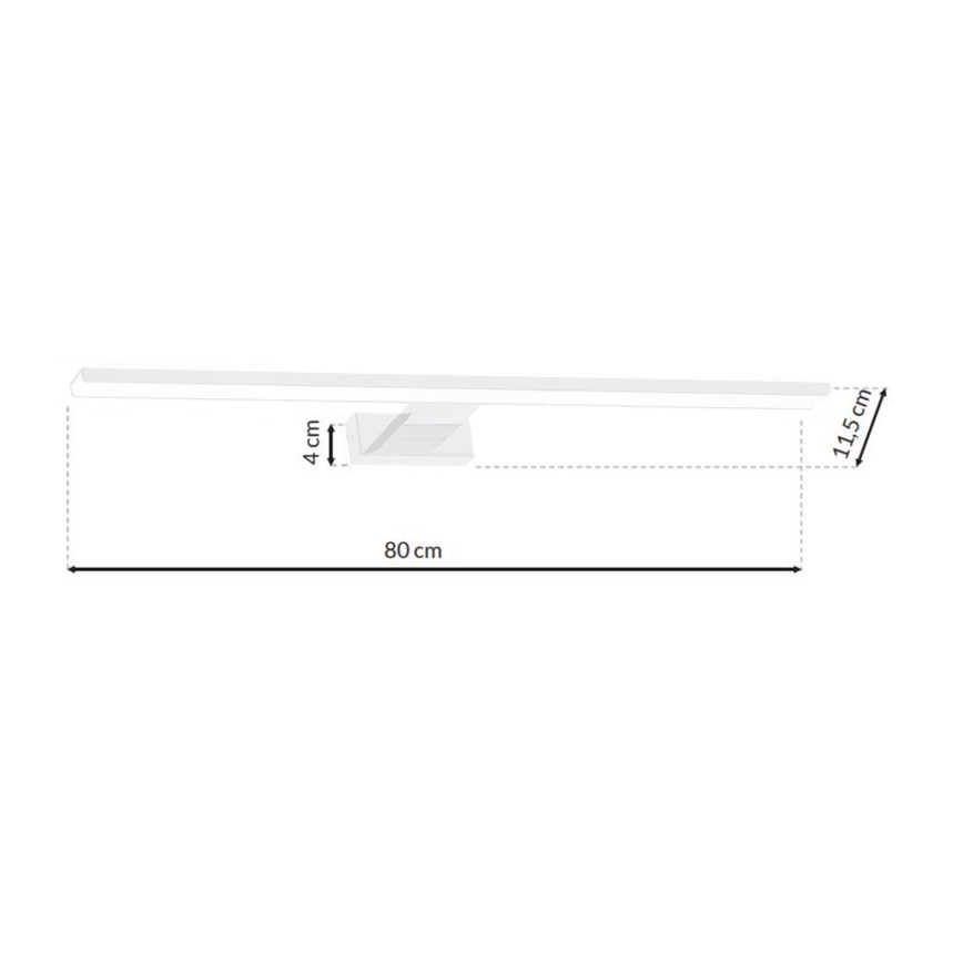 LED Badezimmer-Spiegelleuchte SHINE WHITE LED/15W/230V IP44