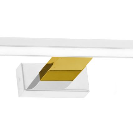 LED-Badezimmerspiegelleuchte SHINE LED/13,8W/230V 60 cm IP44 weiß/gold
