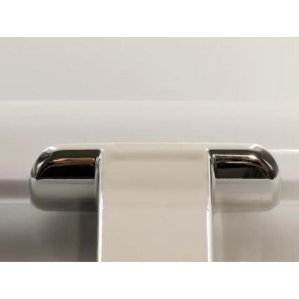 LED-Badspiegelleuchte, 8 W, 230 V, 30 cm, IP44, Hochglanz-Chrom