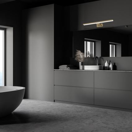 LED-Beleuchtung für Badezimmerspiegel SHINE LED/13,8W/230V 60 cm IP44 Messing