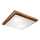 LED Deckenleuchte 1xLED/24W/230V Buche
