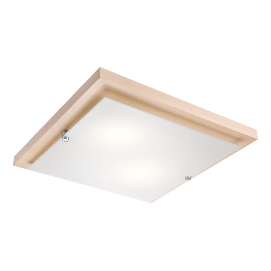 LED-Deckenleuchte 1xLED/24W/230V Buche