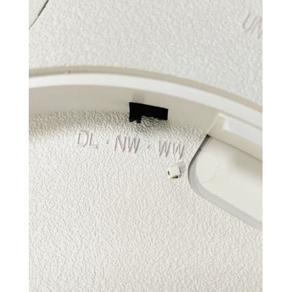 LED-Deckenleuchte 40 W, 230 V, 3000/4000/6500 K, Ø 50 cm, weiß