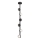 LED-Deckenleuchte an Stange COMFORT 6xLED/5W/230V schwarz