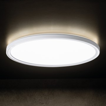 LED-Deckenleuchte AZPO, 18,5 W, 230 V, 3000/4000/6000 K, Ø 29 cm, IP54, weiß