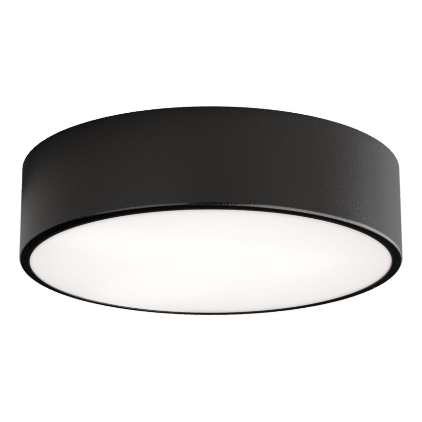 LED-Deckenleuchte CLEO LED/24W/230V 3000K Ø 30 cm Schwarz