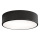 LED-Deckenleuchte CLEO LED/24W/230V 3000K Ø 30 cm Schwarz