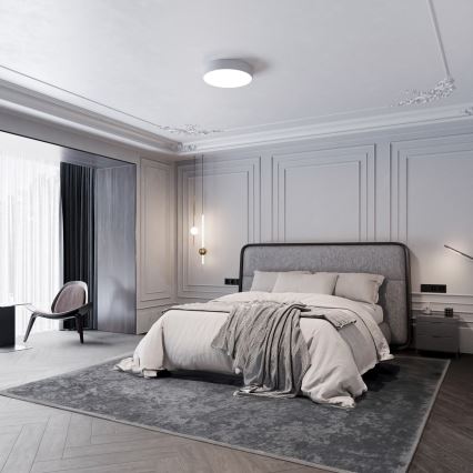 LED-Deckenleuchte CLEO LED/24W/230V 3000K Ø 30 cm grau