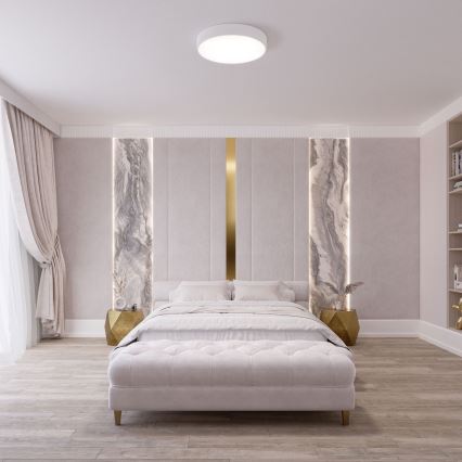LED-Deckenleuchte CLEO LED/24W/230V 3000K Ø 30 cm Weiß