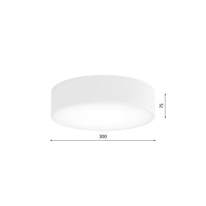 LED-Deckenleuchte CLEO LED/24W/230V 3000K Ø 30 cm Weiß