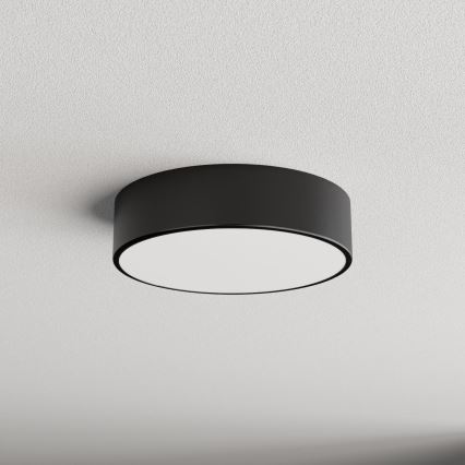 LED Deckenleuchte CLEO LED/24W/230V 4000K Ø 30 cm Schwarz