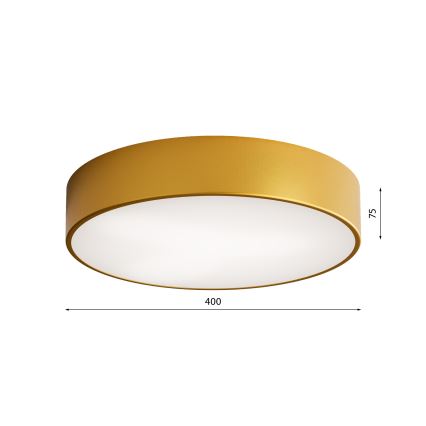 LED Deckenleuchte CLEO LED/43W/230V 3000K Ø 40 cm gold