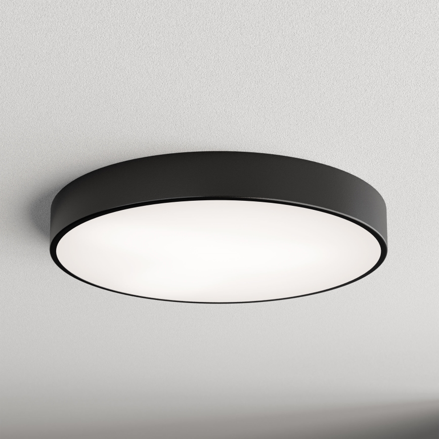 LED-Deckenleuchte CLEO LED/69W/230V 4000K Ø 60 cm Schwarz
