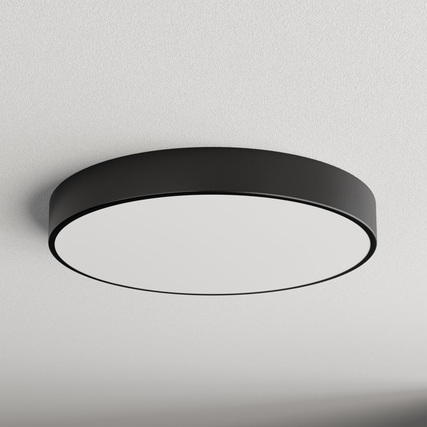 LED-Deckenleuchte CLEO LED/69W/230V 4000K Ø 60 cm Schwarz
