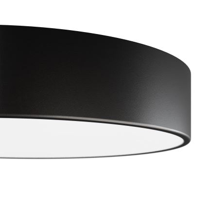 LED-Deckenleuchte CLEO LED/96W/230V 3000K Ø 80 cm Schwarz
