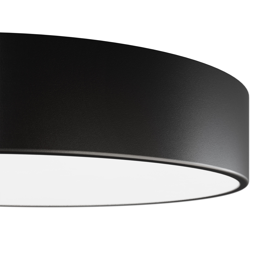 LED-Deckenleuchte CLEO LED/96W/230V 3000K Ø 80 cm Schwarz