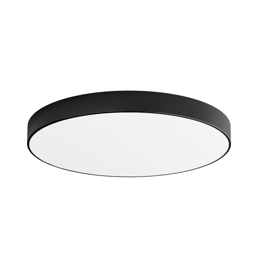 LED-Deckenleuchte CLEO LED/96W/230V 3000K Ø 80 cm Schwarz