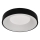LED-Deckenleuchte DRAX, 32 W, 230 V, 4000 K, Ø 38 cm, schwarz