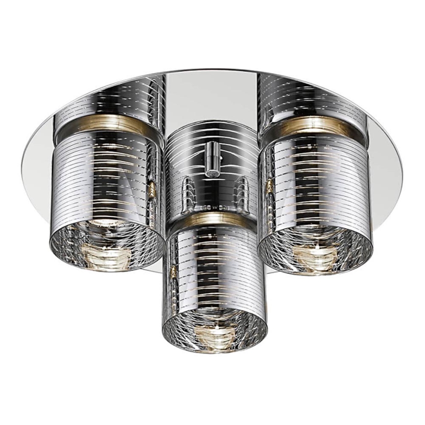 LED Deckenleuchte EVOLUTION 3xLED/5W/230V Hochglanzchrom