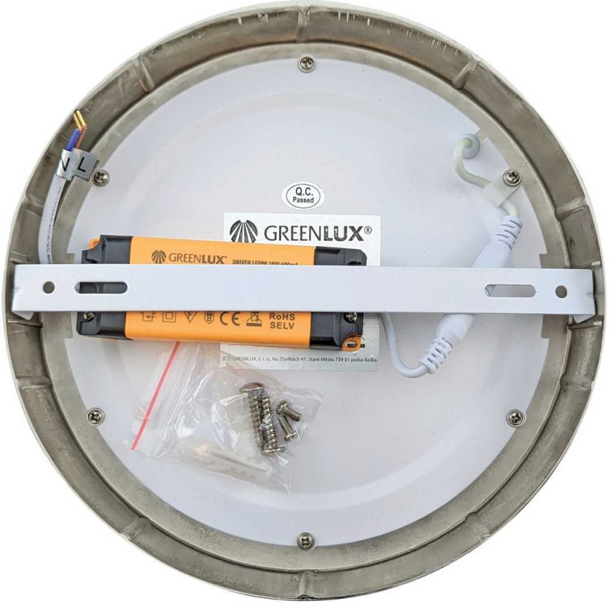 LED-Deckenleuchte FENIX LED/18W/230V 2800K Ø 22,5 cm