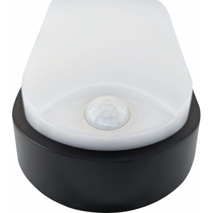 LED-Deckenleuchte für Außenbereiche mit Sensor LED/14W/230V IP54 schwarz