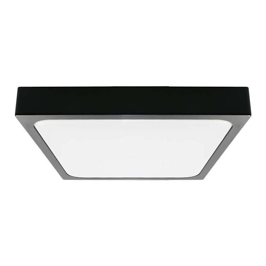 LED-Deckenleuchte für Badezimmer LED/24W/230V 6500K IP44 29,5x29,5 cm schwarz