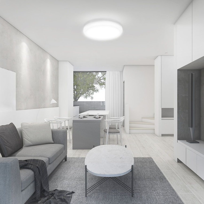 LED-Deckenleuchte für Badezimmer LED/36W/230V 6500K IP44 d 35 cm weiß