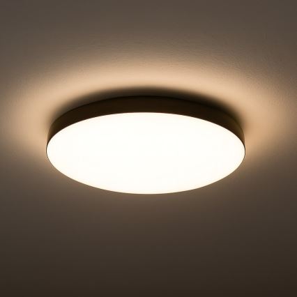 LED-Deckenleuchte für Badezimmer MAYA LED/15W/230V d 33 cm IP44 schwarz