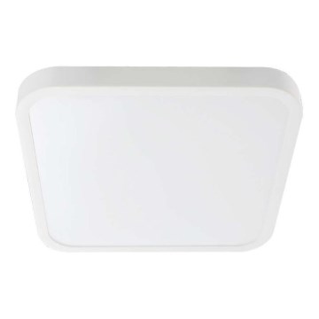 LED-Deckenleuchte für Badezimmer mit Sensor LED/18W/230V 4000K IP44 29,5x29,5 cm weiß + Fernbedienung