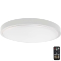 LED-Deckenleuchte für Badezimmer mit Sensor LED/18W/230V 6500K IP44 d 29,5 cm weiß + Fernbedienung