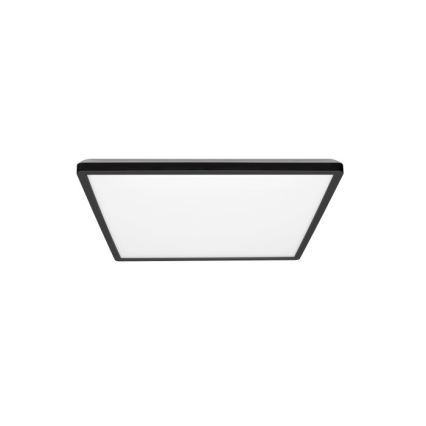 LED-Deckenleuchte für Badezimmer NIVERA LED/12W/230V IP54 3000/4000/6000K 22,5x22,5 cm schwarz