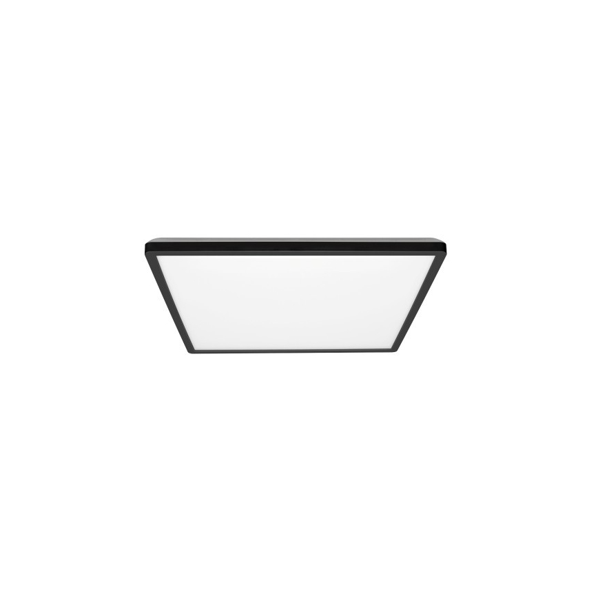LED-Deckenleuchte für Badezimmer NIVERA LED/12W/230V IP54 3000/4000/6000K 22,5x22,5 cm schwarz