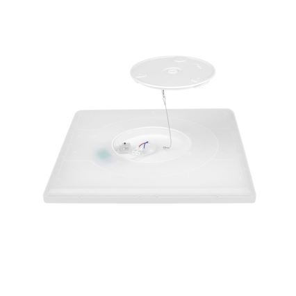 LED-Deckenleuchte für Badezimmer NIVERA LED/12W/230V IP54 3000/4000/6000K 22,5x22,5 cm weiß