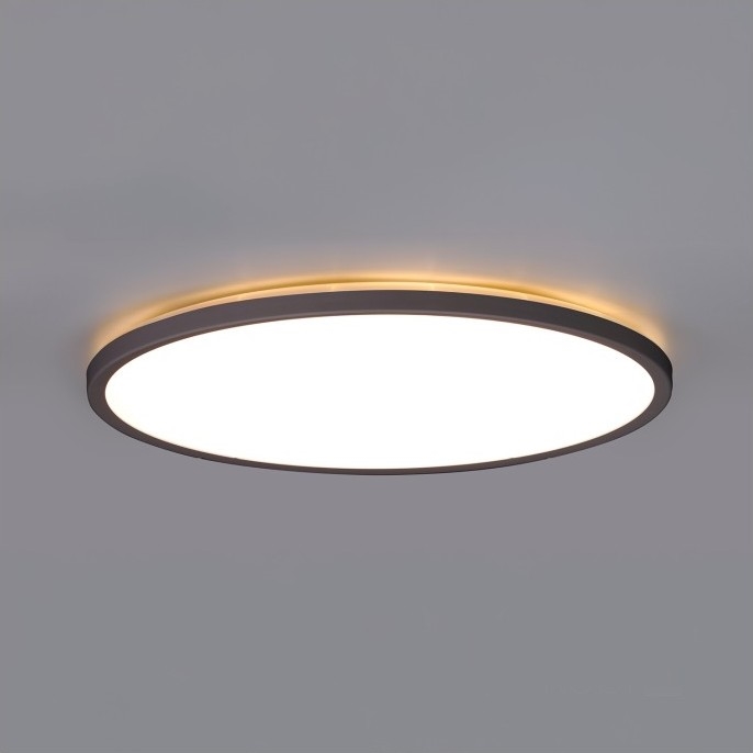 LED-Deckenleuchte für Badezimmer NIVERA LED/12W/230V IP54 3000/4000/6000K d 22,5 cm schwarz