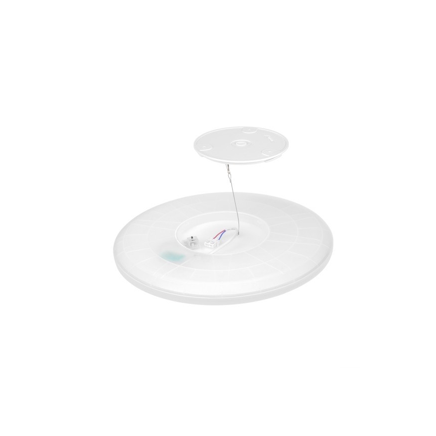 LED-Deckenleuchte für Badezimmer NIVERA LED/12W/230V IP54 3000/4000/6000K d 22,5 cm schwarz