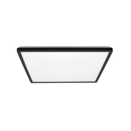 LED-Deckenleuchte für Badezimmer NIVERA LED/18W/230V IP54 3000/4000/6000K 30x30 cm schwarz