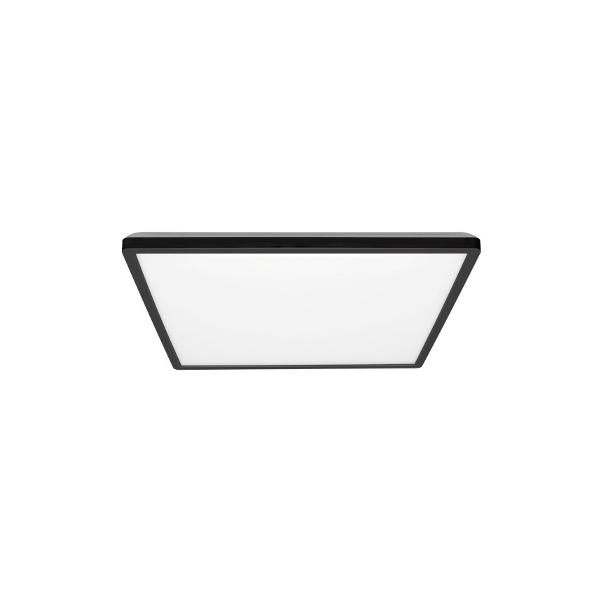 LED-Deckenleuchte für Badezimmer NIVERA LED/18W/230V IP54 3000/4000/6000K 30x30 cm schwarz