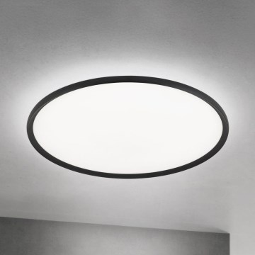 LED-Deckenleuchte KANT, 66 W, 230 V, 2700/3200/4000 K, Ø 80 cm, schwarz