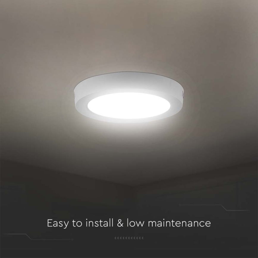 LED-Deckenleuchte LED/18W/230V 4000K d 21,5 cm