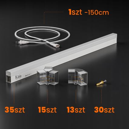 LED-Deckenleuchte HEXAGON LED/280W/85-265V 4000K 313x298 cm CRI 90 IP54 weiß
