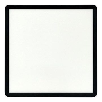 LED-Deckenleuchte LED/32W/230V 3000/4000/6500K 40x40 cm schwarz