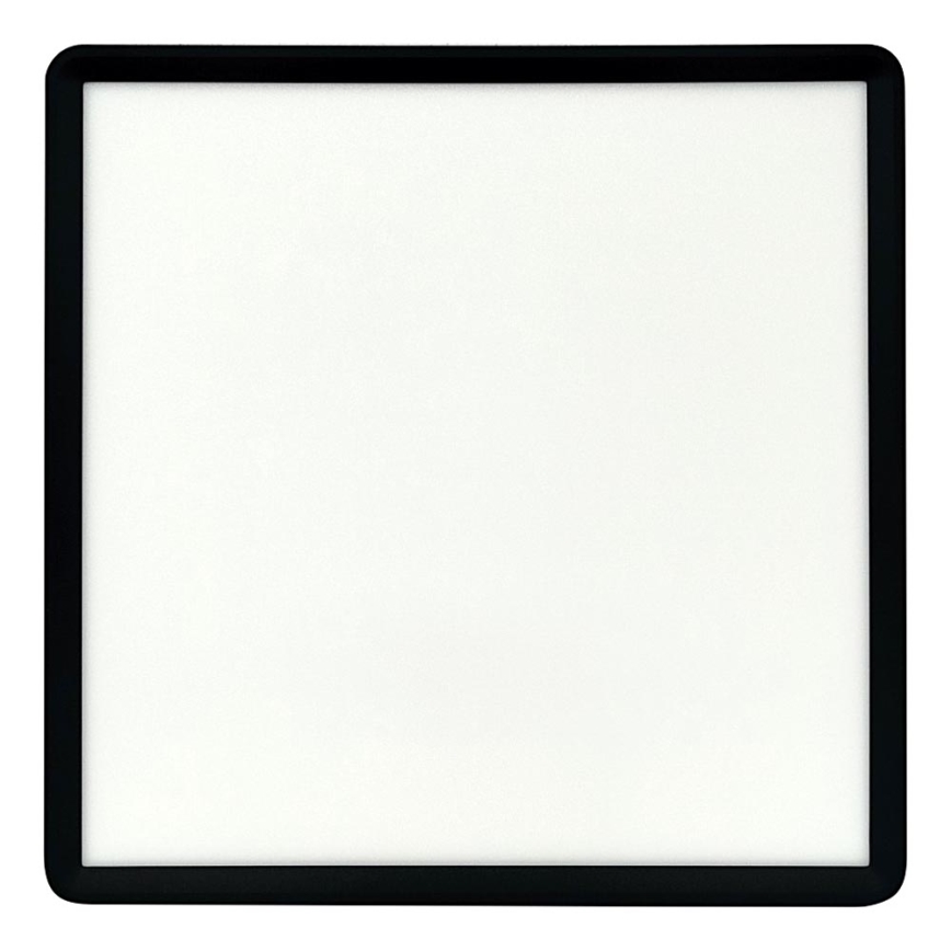 LED-Deckenleuchte LED/32W/230V 3000/4000/6500K 40x40 cm schwarz