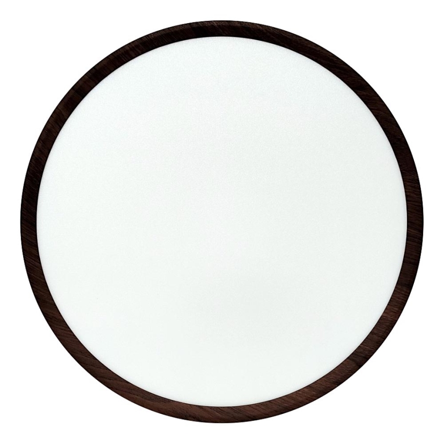 LED-Deckenleuchte LED/32W/230V 3000/4000/6500K Ø 40 cm braun
