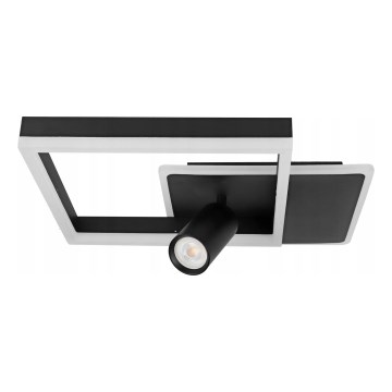 LED-Deckenleuchte LED/38W/230V + 1xGU10/30W schwarz