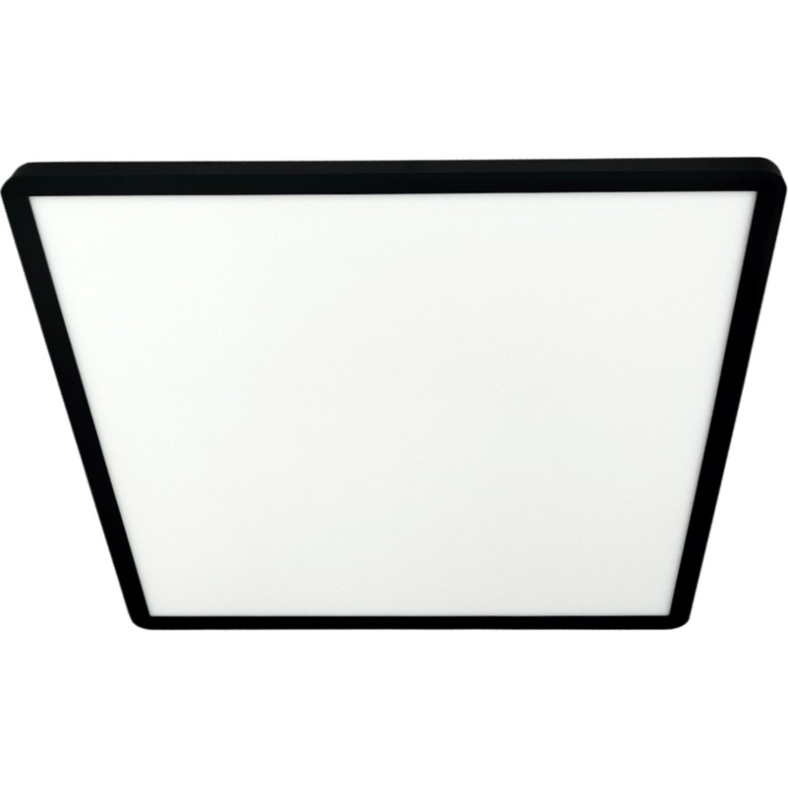 LED-Deckenleuchte LED/40W/230V 3000/4000/6500K 50x50 cm schwarz