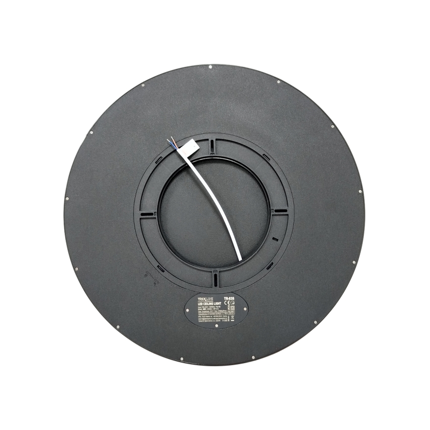 LED-Deckenleuchte LED/40W/230V 3000/4000/6500K Ø 50 cm schwarz