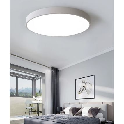 LED-Deckenleuchte LED/40W/230V 4000K d 40 cm weiß