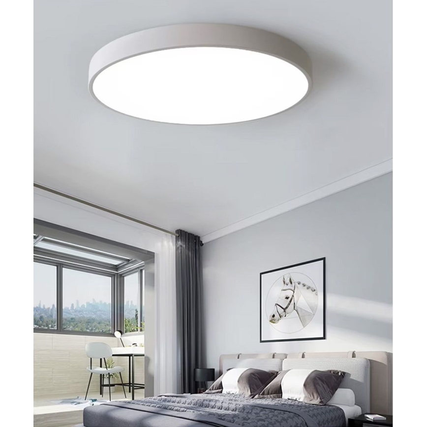 LED-Deckenleuchte LED/40W/230V 4000K d 40 cm weiß