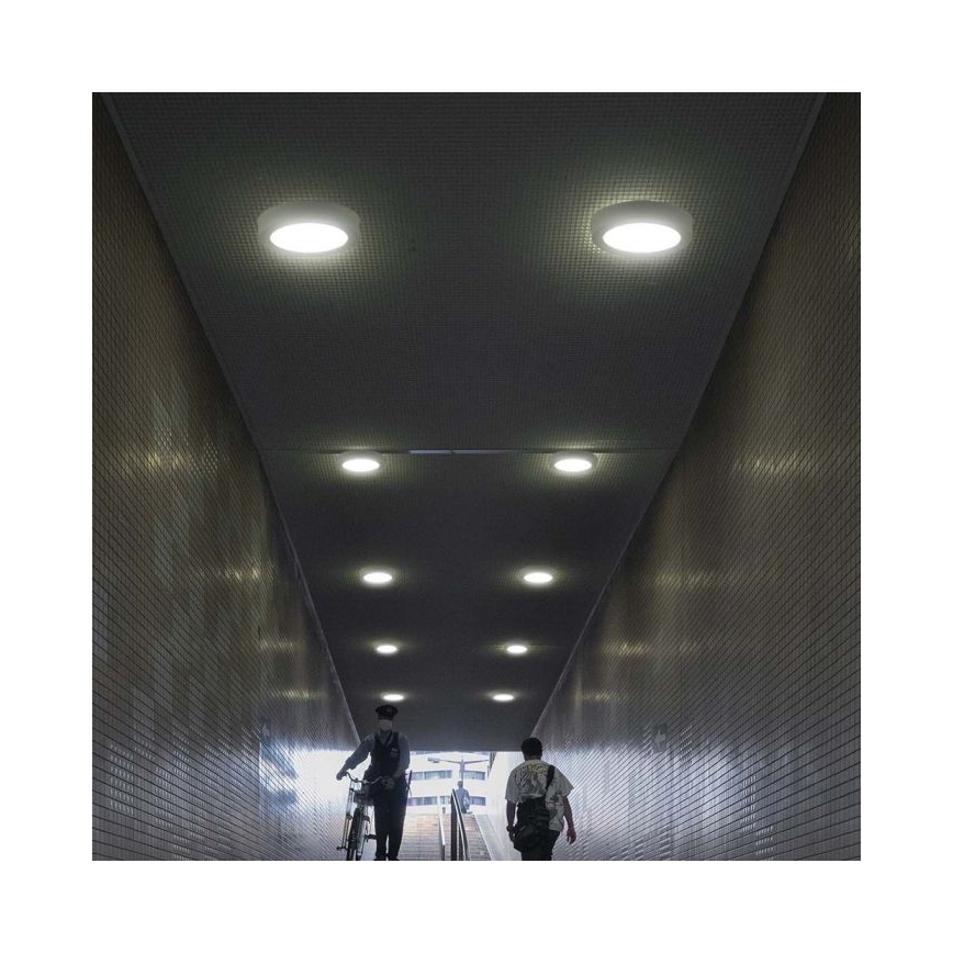 LED-Deckenleuchte LED/6W/230V 6500K d 12 cm weiß